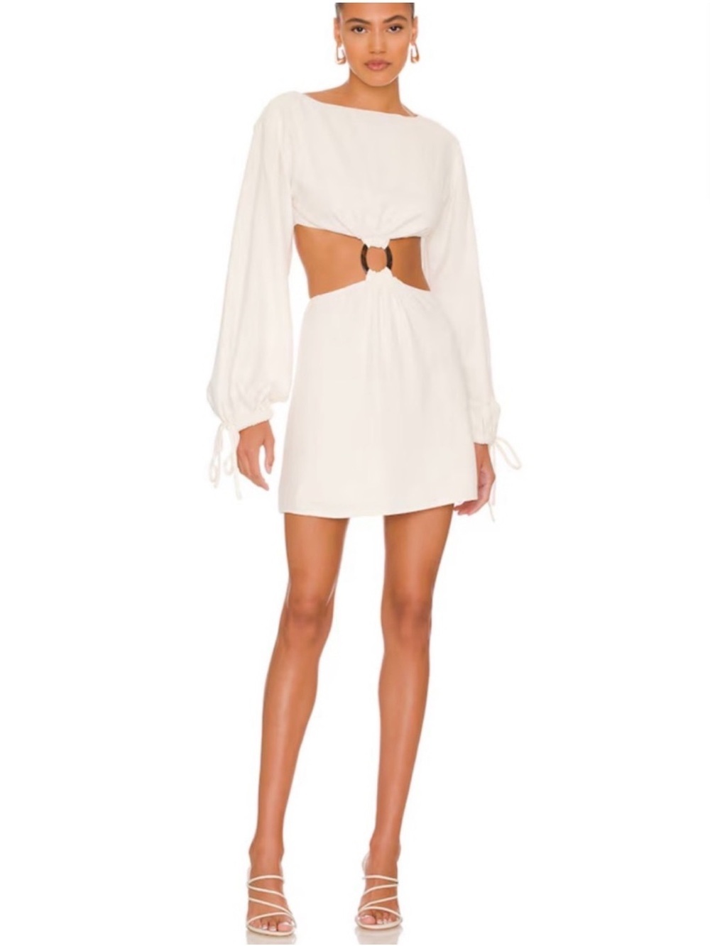 L’Acadamie Alora Dress in Ivory Size Medium